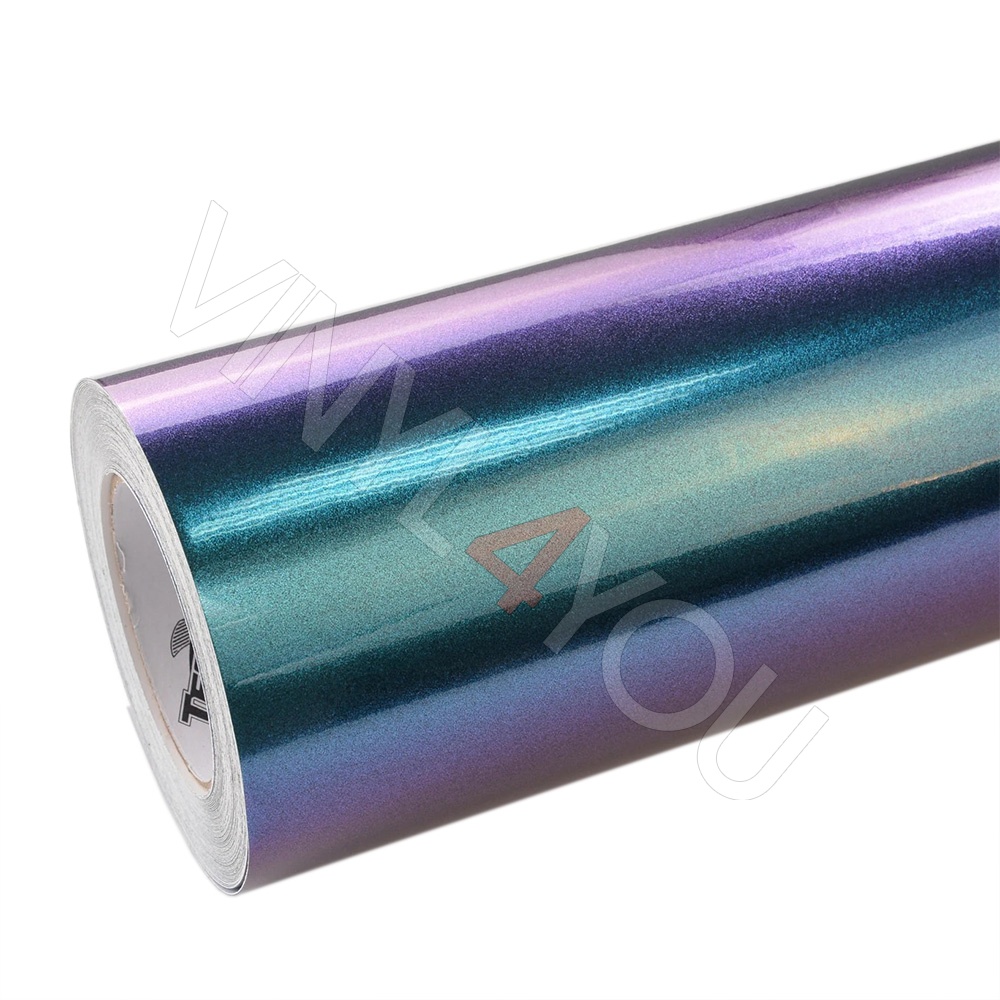 Пленка Металлик глянцевый хамелеон TeckWrap - Glossy Purple-Blue - CK892G