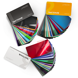 Комплект образцов цветного полиуретана Daytona