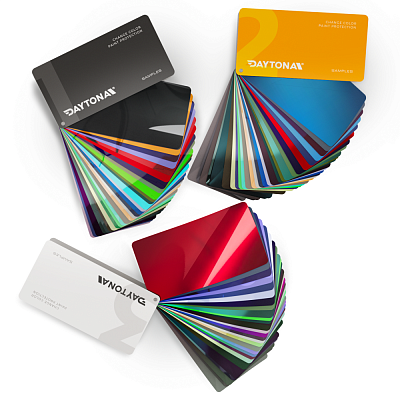 Комплект образцов цветного полиуретана Daytona
