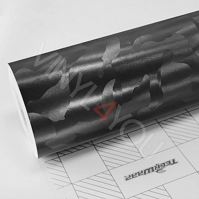 Пленка Черный Камуфляж TeckWrap RCF05 Ghost Black