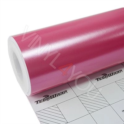 Пленка Металлик розовый TeckWrap - Coral Pink - ECH08